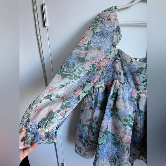 Selkie Floral My So Called Life Puff Dress Size 4X - Picture 6 of 6